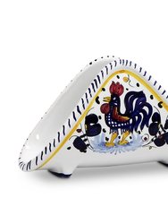 Orvieto Blue Rooster: Napkin Holder