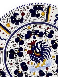 Orvieto Blue Rooster: Salad Plate