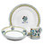 Orvieto Green Rooster: 3 Pieces Place Setting