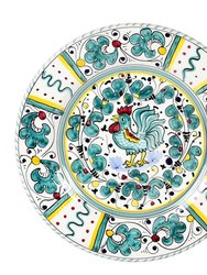 Orvieto Green Rooster: 4 Pieces Place Setting