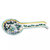 Orvieto Green Rooster: Bundle with Butter Dish + Sauce Boat + Spoon Rest