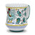 Orvieto Green Rooster: Concave Deluxe Mug 
