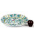 Orvieto Green Rooster: Large Oval Platter