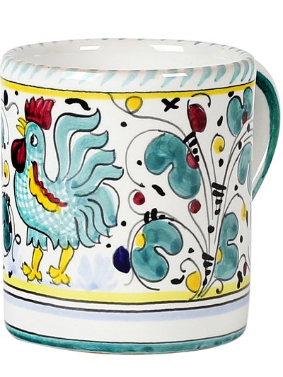 Artistica - Deruta of Italy Orvieto Green Rooster: Mug product
