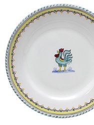 Orvieto Green Rooster Simple: Dinner Plate