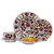 Orvieto Red Rooster: 5 Pieces Place Setting - Red