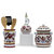 Orvieto Red Rooster: Bundle with Utensil Holder + Olive Oil Dispenser + Biscotti Jar