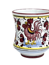 Orvieto Red Rooster: Concave Deluxe Mug 