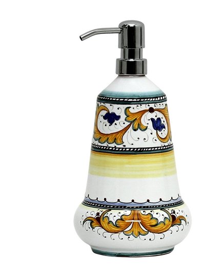 Artistica - Deruta of Italy Perugino: Liquid Soap/Lotion Dispenser with Chrome Pump (Large 26 OZ) product