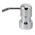 Perugino: Liquid Soap/Lotion Dispenser with Chrome Pump (Large 26 OZ)