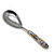 Raffaellesco Deluxe: Ceramic Handle Serving 'risotto' Spoon Ladle With 18/10 Stainless Steel Cutlery - Silver
