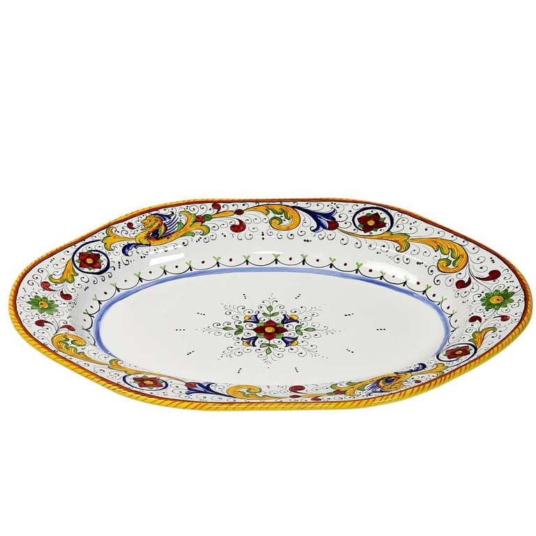 Raffaellesco: Hexagonal Lg Serving Platter