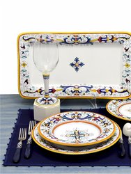 Ricco Deruta Deluxe: 3 Pieces Place Setting