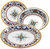 Ricco Deruta Deluxe: Serving Set Charger + Salad Pasta Bowl + Oval Platter