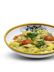 Ricco Deruta Lite: Risotto/Pasta/Cioppino Round Shallow Coupe Bowl
