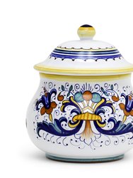 Ricco Deruta: New Garlic/Onion Jar Keeper Short Belly