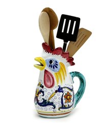 Ricco Deruta: Rooster of Fortune multi use pitcher