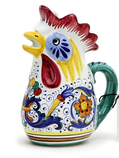 Artistica - Deruta of Italy Ricco Deruta: Rooster of Fortune multi use pitcher product