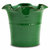 Scavo Giardini Garden: Extra Large Planter Vase with Fluted Rim Green