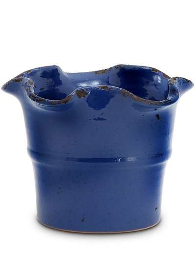 Artistica - Deruta of Italy Scavo Giardini Garden: Medium Planter Vase with Fluted Rim  Aviator product
