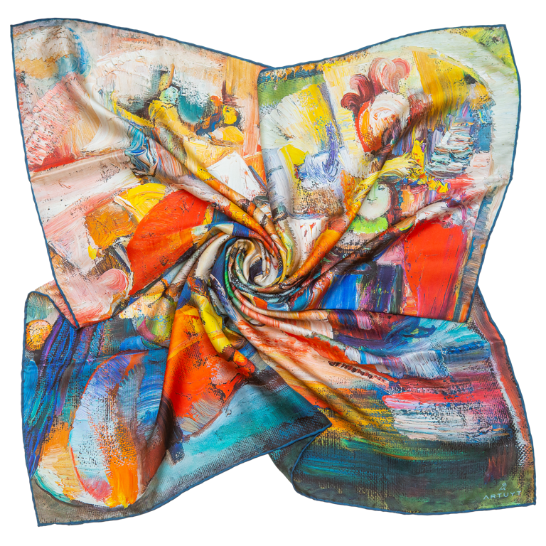 Silk Scarf "Women"