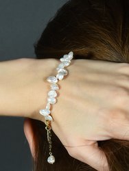Baroque Pearl Melted Bracelet