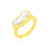 Baroque Pearl Ring II - Gold Vermeil - Gold