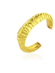 Foil Cuff (Gold Vermeil) - Gold