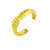 Foil Cuff (Gold Vermeil) - Gold