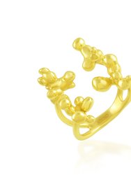 Pellet Ring Gold Vermeil - Gold
