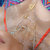 Textured Sweet Heart Chain Necklace - Gold Vermeil