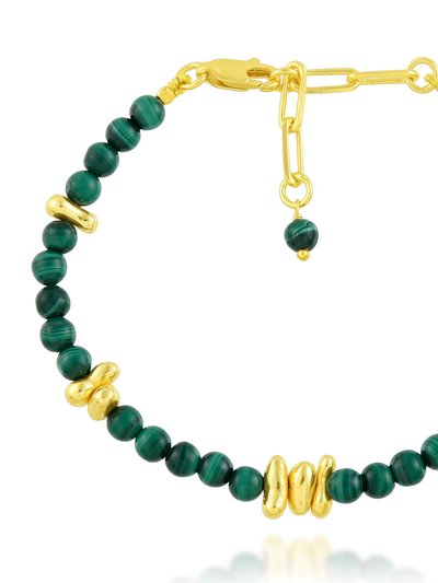 Arvino Vert Beaded Bracelet Gold Vermeil product