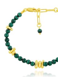 Vert Beaded Bracelet Gold Vermeil - Gold
