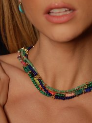 Vert Beaded Necklace - Gold Vermeil