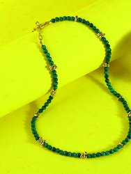 Vert Beaded Necklace - Gold Vermeil