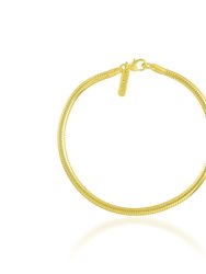 Z Snake Chain Bracelet Gold Vermeil - Gold
