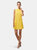 Solare Shift Dress - Solare Yellow
