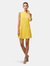 Solare Shift Dress - Solare Yellow