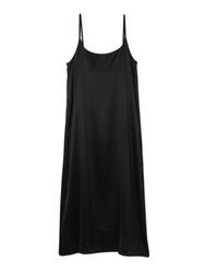 Silk Slip Midi Dress