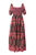 Merris - Tiered Midi Dress With Smocked Bodice