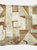 Ashley Wilde Neutra Jacquard Throw Pillow Cover (Sunstone/Terracotta) (50cm x 50cm) - Sunstone/Terracotta