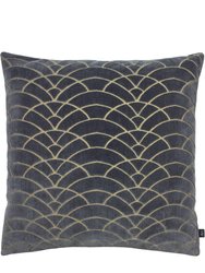 Dinari Graphic Cut Throw Pillow Cover - Ink - 50cm x 50cm - Ink