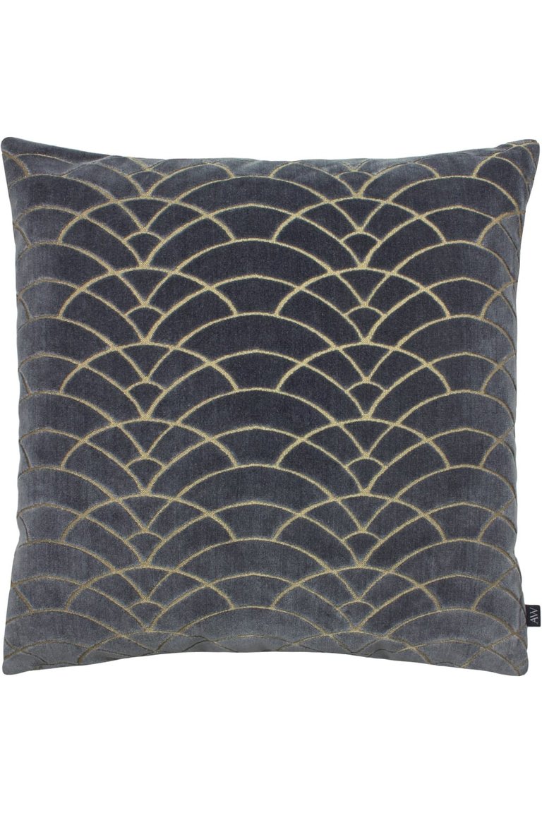 Dinari Graphic Cut Throw Pillow Cover - Ink - 50cm x 50cm - Ink