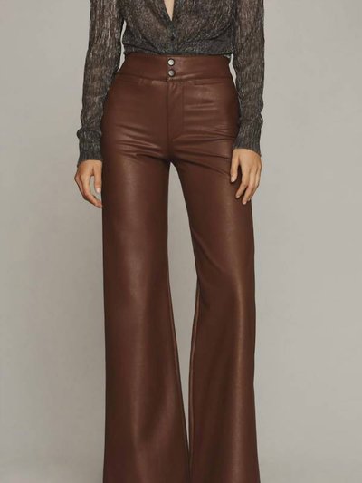 ASKK NY Vegan Leather Flare Pants product