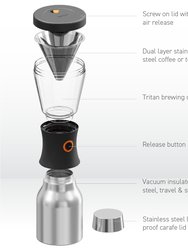 Natural Wood Cold Brew Coffee Maker