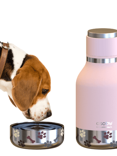 ASOBU Pink Dog Bowl Bottle product