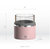 Powdered Pink Whiskey Insulated Sleeve
