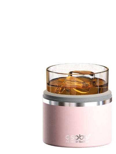 ASOBU Powdered Pink Whiskey Insulated Sleeve product