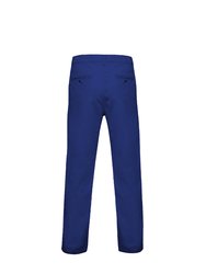 Asquith & Fox Mens Classic Casual Chino Pants/Trousers (Royal)