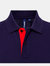 Asquith & Fox Mens Classic Fit Contrast Polo Shirt (Navy/ Red)